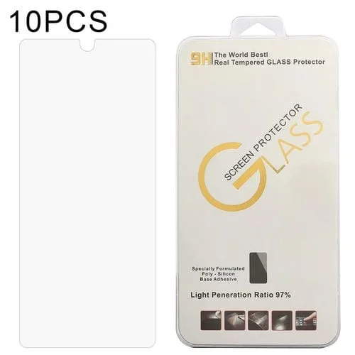 10 PCs Tempered Glass Film LG K71 0.26mm 9H 2.5D
