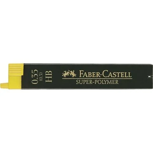 12 minas 0.3mm super polimeras hb faber castell