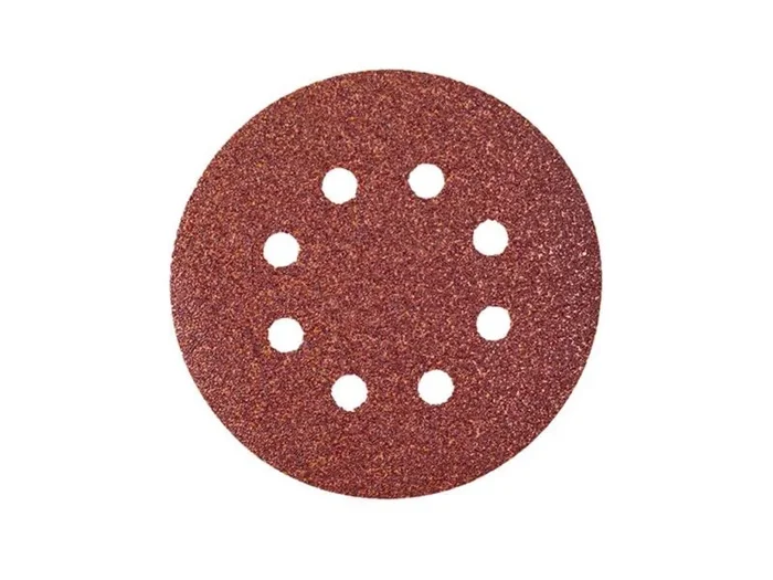 125 mm discos de papel de lija/papel de lija 5 «Klingspor ps18ek, pack de 50 discos////Grano 100