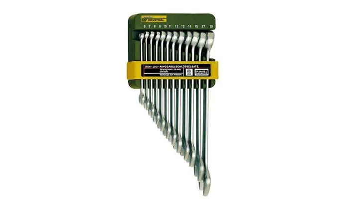 1Set Proxxon Ring-Maulschlüsselsatz SlimLine, 12-teilig