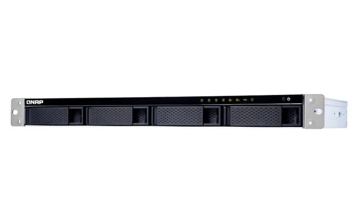 1u 4bay nas 2gb ram 10gbe black