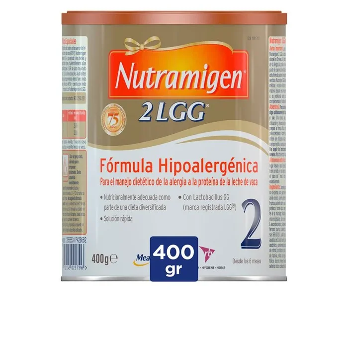 2 lgg fórmula hipoalergénica polvo 400 gr