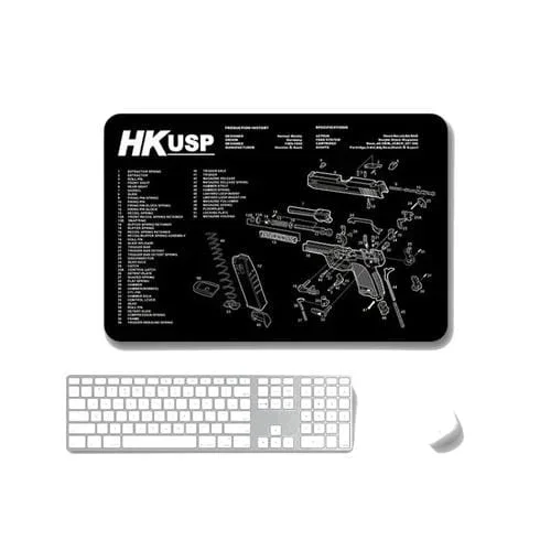 2 Pcs Mouse Pad Antideslizante Transferencia de Calor Oficina 4Mm (Hk-Usp10)