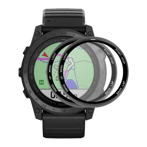 2 PCs Película para Garmin Tactix 7/7 Pro Enkay 3D Cobertura Completa Borde de PC Soft + Pmma HD