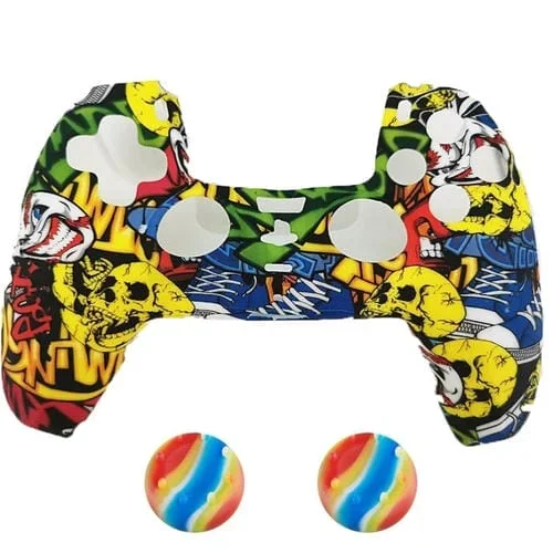 2PCsps5Gamepadcubierta Protectorade Silicona (11+Hats)