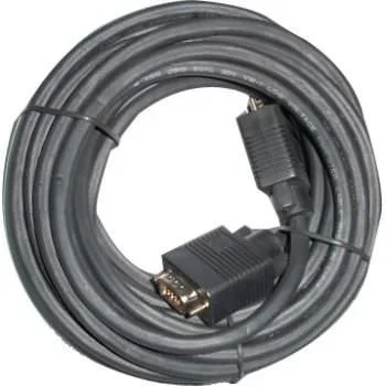 3GO 10m VGA M/FM cable VGA VGA (D-Sub) Negro