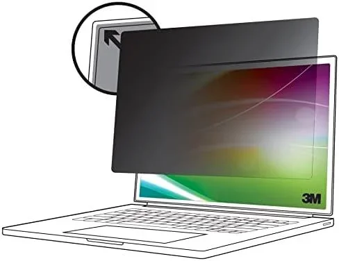 3M Filtro privacidad Bright Screen 14 pulg portátil full screen, 16:10, BP140W1E