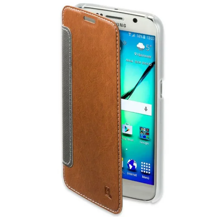 4smarts Noord funda para teléfono móvil 12,9 cm (5.1″) Libro Marrón