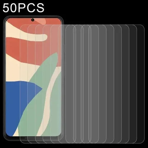 50 PCs Película de Vidrio Templado Google Pixel 7 Pro 5G 0.26mm 9H 2.5D