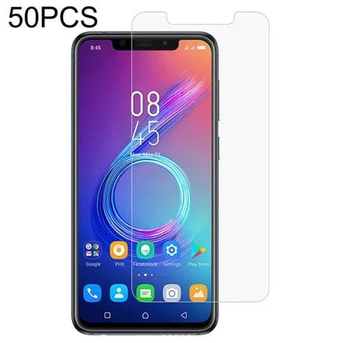 50 PCs Película de Vidrio Templado Infinix Zero 6 Pro 0.26mm 9H 2.5D