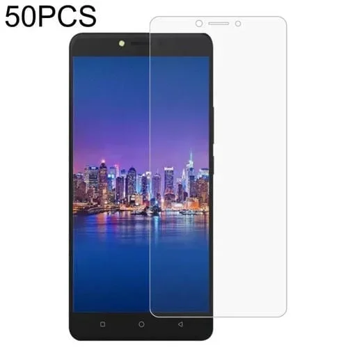 50 PCs Película de Vidrio Templado Tecno L9 0.26mm 9H 2.5D