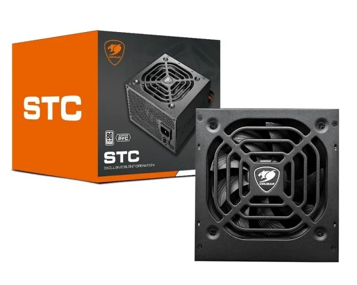 600w cougar netzteil stc 600w atx / 80 plus 230v eu