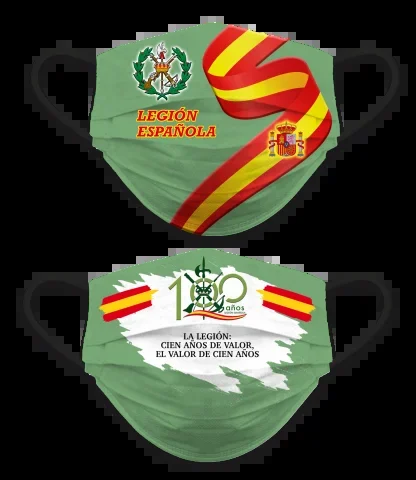 Acc. Facial Reversible Legión Española