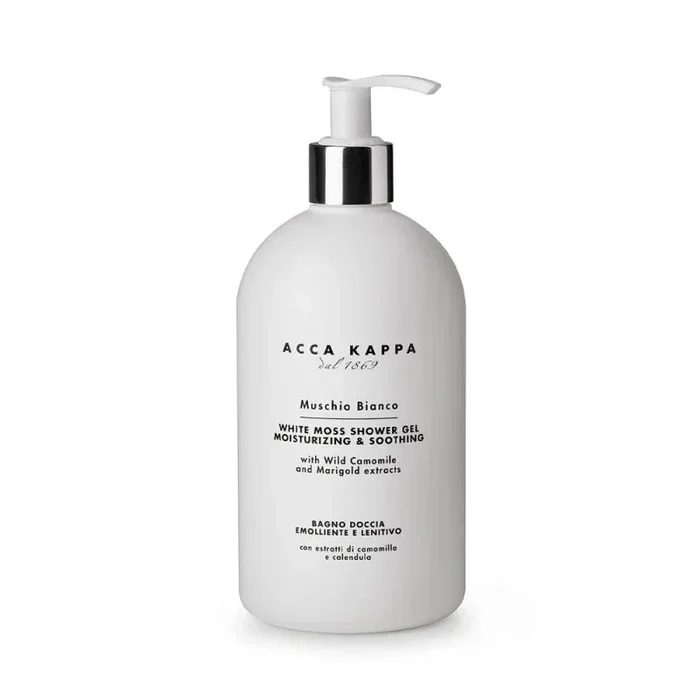 Acca kappa white moss bath and shower gel 500ml