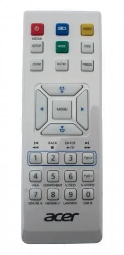Acer MC.JK211.007 mando a distancia IR inalámbrico Proyector Botones