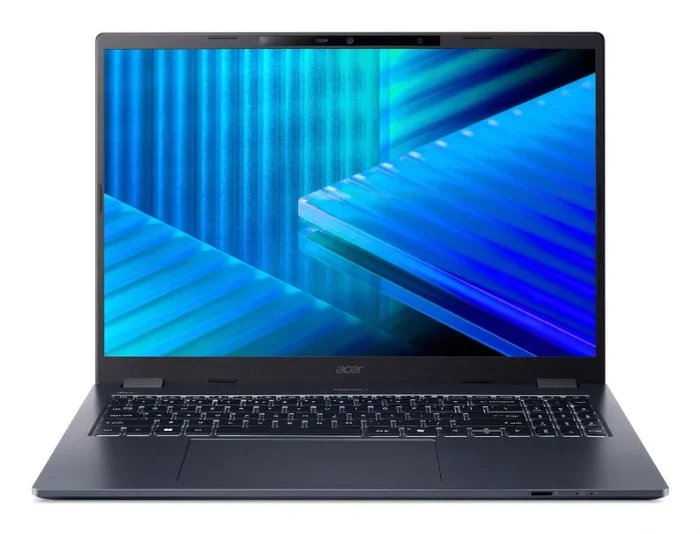Acer TravelMate P4 TMP416-54-TCO-71PA Intel Core Ultra 7 255U Portátil 40,6 cm (16″) WUXGA 16 GB DDR5-SDRAM 1 TB SSD Wi-Fi 7 (802.11be) Windows 11 Pro Azul
