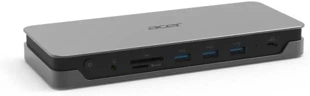 Acer USB Type-C Gen 1 Dock Alámbrico USB 3.2 Gen 1 (3.1 Gen 1) Type-C Gris