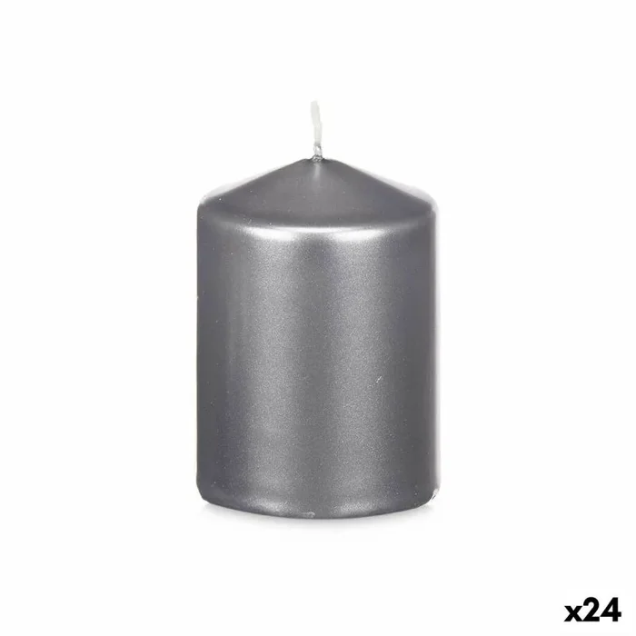 Acorde Vela Plateado 7 x 10 x 7 cm (24 Unidades)