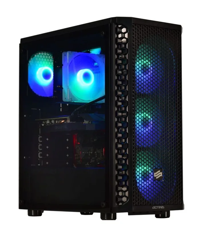 Actina 5901443292050 PC Midi Tower AMD Ryzen™ 5 2600 16 GB DDR4-SDRAM 1,51 TB HDD+SSD NVIDIA GeForce GTX 1660 SUPER Negro