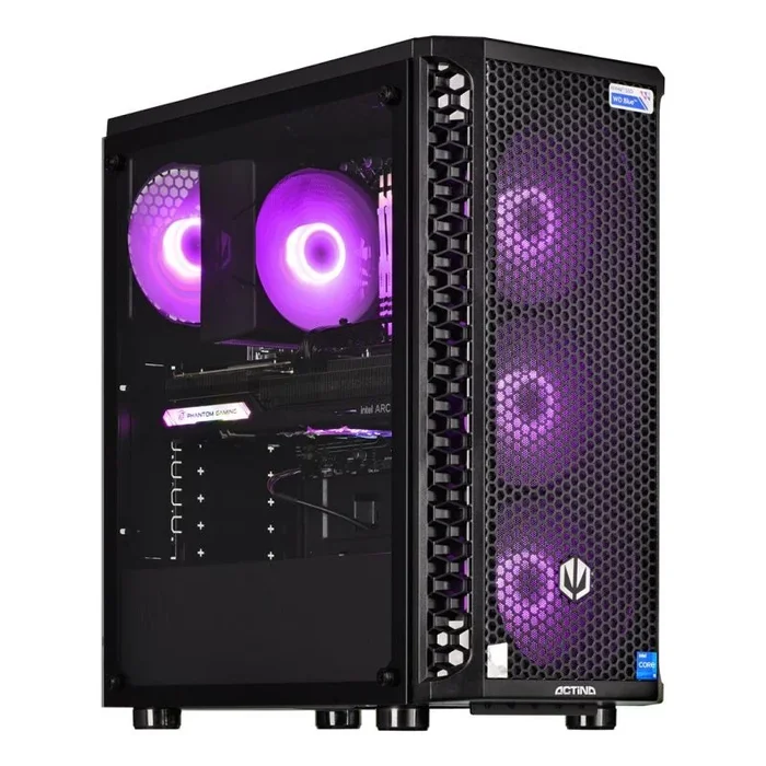 Actina 5901443334033 PC AMD Ryzen™ 5 7600 32 GB DDR5-SDRAM 1 TB SSD NVIDIA GeForce RTX 4070 Midi Tower Negro