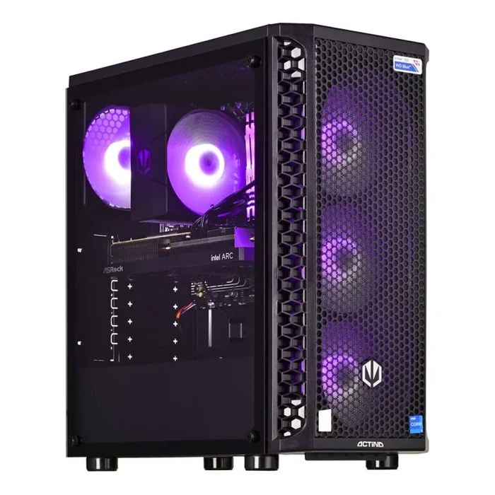 Actina 5901443334118 PC Intel® Core™ i5 i5-12400 16 GB DDR4-SDRAM 1 TB SSD Intel Arc A750 Midi Tower Negro