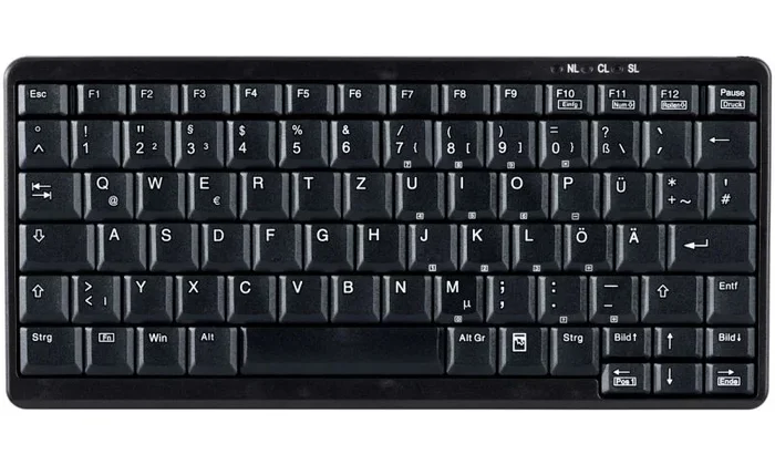 Active Key AK-4100 teclado USB QWERTZ Francés Negro
