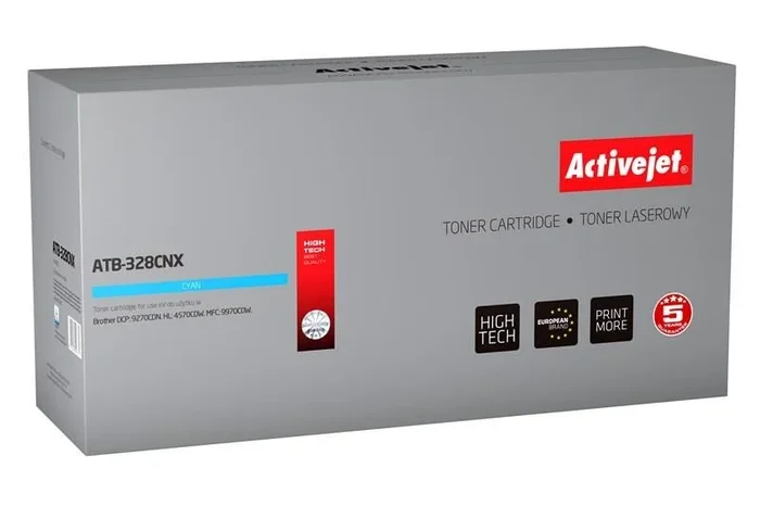 Activejet ATB-328CNX (repuesto Brother TN-328C; Supreme; 6000 páginas; azul)