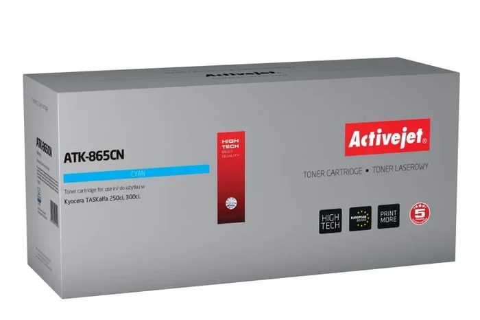 Activejet ATK-865CN cartucho de tóner 1 pieza(s) Compatible Cian