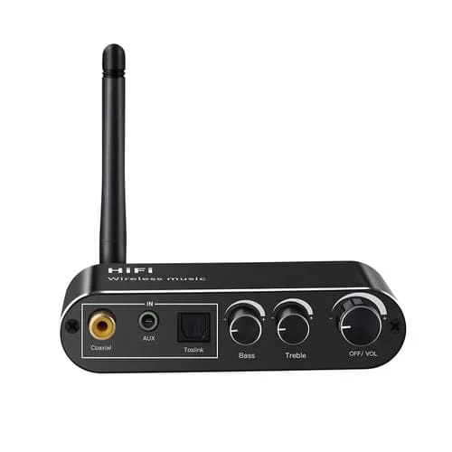 Adaptador Bluetooth 5.0 T01 Decodificador Audio Coaxial Óptico