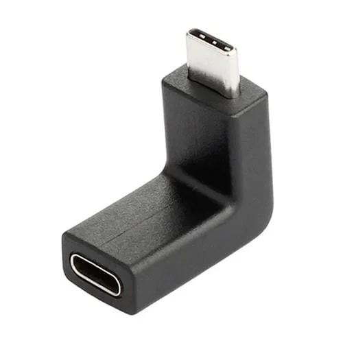 Adaptador Tipo-C a USB 3.1 90 Grados Codo Diseño MF