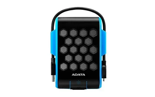 ADATA AHD720-2TU3-CBL – Disco duro externo robusto de 2 TB, alta velocidad USB 3.0, sensor G de impactos, resistente al agua, al polvo y a impactos de grado militar IP68, color azul