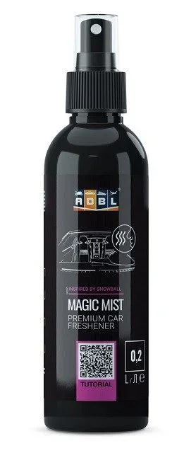 ADBL Magic Mist Interior Aire Refrescante 200ml – 6 diferentes Notas aromáticas a elegir para el cuidado del interior del coche.
