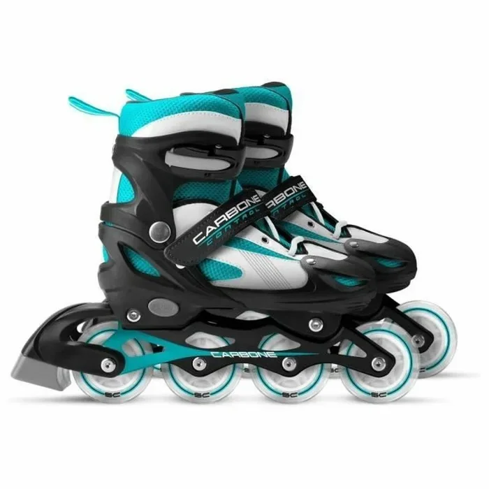 Adjustable Semi-Soft IN-Line Skate SKIDS Control Carbone Size 34-37