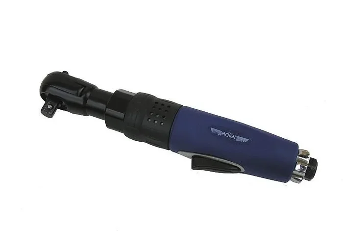Adler Llave angular neumática 1/2″ 81Nm, herramienta profesional para ajuste de piezas mecánicas, sistema de impacto neumático, diseño ergonómico, compatibilidad universal, color metálico.