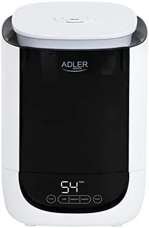 Adler Nawilżacz powietrza AD 7966 humidificador Impulsor 4,6 L Negro, Blanco 25 W
