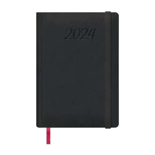 Agenda 2024 manaos día página 15 x 21 cm. color negro dohe 12765 – 24