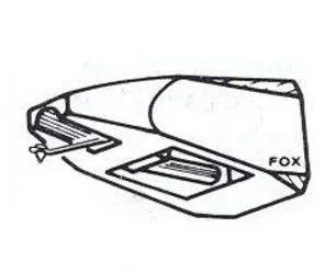 Aguja Tocadiscos FOX907-DST-W FONESTAR OBSOLETO
