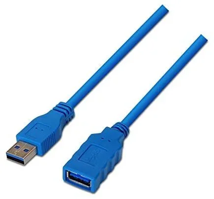 AISENS A105-0046 cable USB 2 m USB 3.2 Gen 1 (3.1 Gen 1) USB A Azul