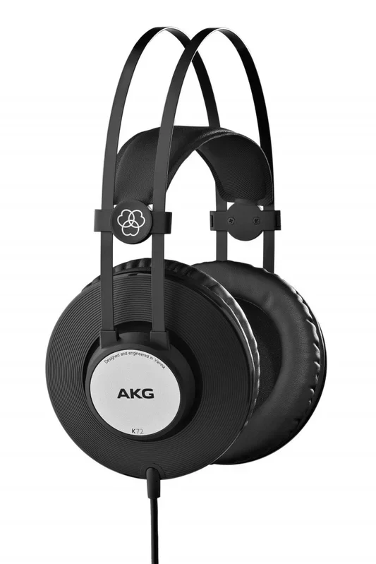 AKG K72 Auriculares Alámbrico Diadema Música Negro, Blanco