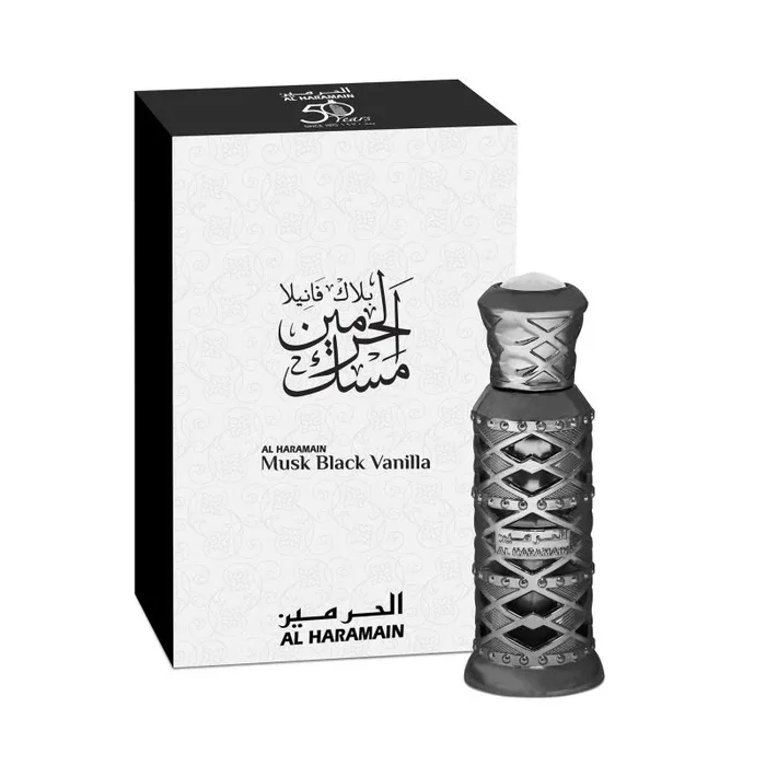 Al Haramain Musk Black Vanilla Perfume Oil 12ml
