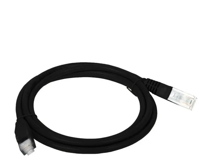 Alantec KKU5CZA1 cable de red Negro 1 m Cat5e U/UTP (UTP)