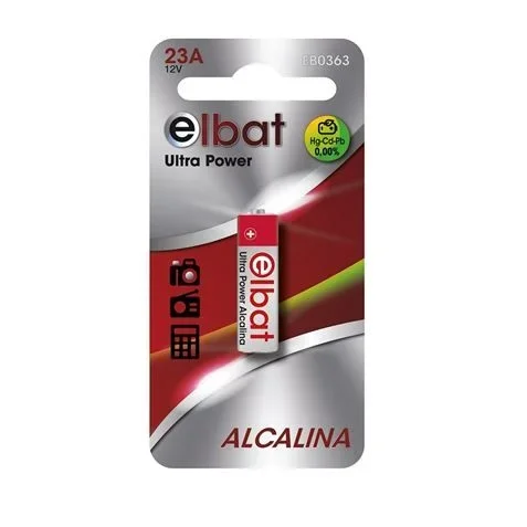 Alcalinas marca Elbat modelo Elbat Pila Alcalina 23A 12V