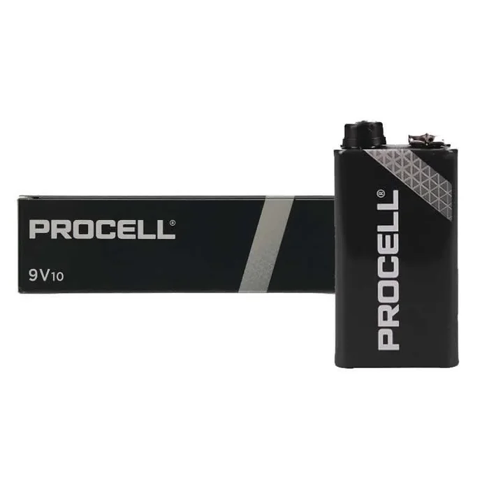 Alcalinas Marca Procell Modelo PROCELL Intense 9V X10