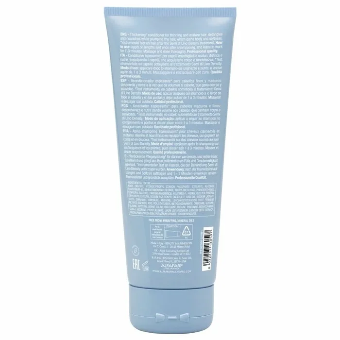 Alfaparf Milano Semi Di Lino Density Thickening Conditioner 200ml –