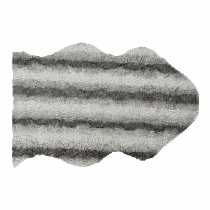 Alfombra dkd home decor blanco gris claro colonial selva 60 x 90 x 2 cm