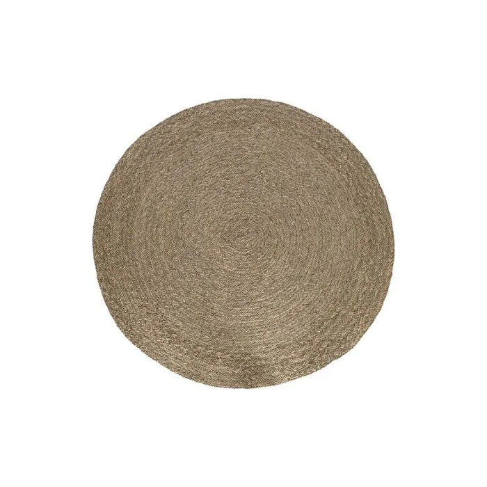 Alfombra home esprit natural 168 x 168 x 1 cm
