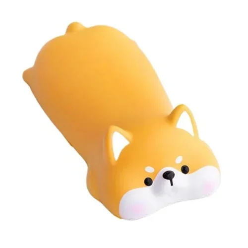 Alfombrilla de Ratón de Espuma con Memoria de Descompresión Cojín para Muñeca Reposamanos Patrón Shiba Inu