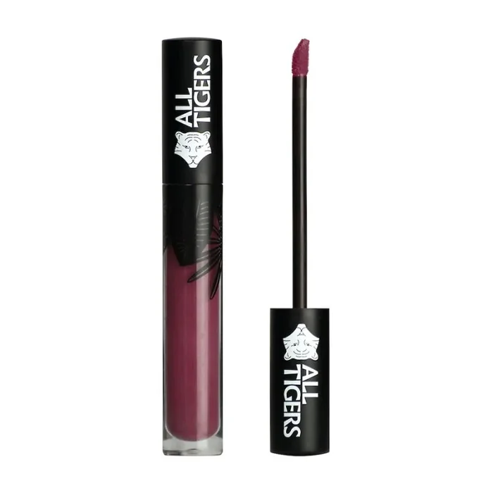 All tigers, natural & vegan, natural, matte, lip gloss, 980, feel the power, 8 ml
