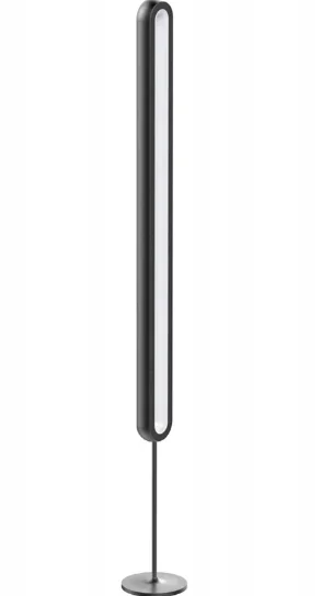 Allocacoc lampa stojąca lightpillar dimmable + pilot szara