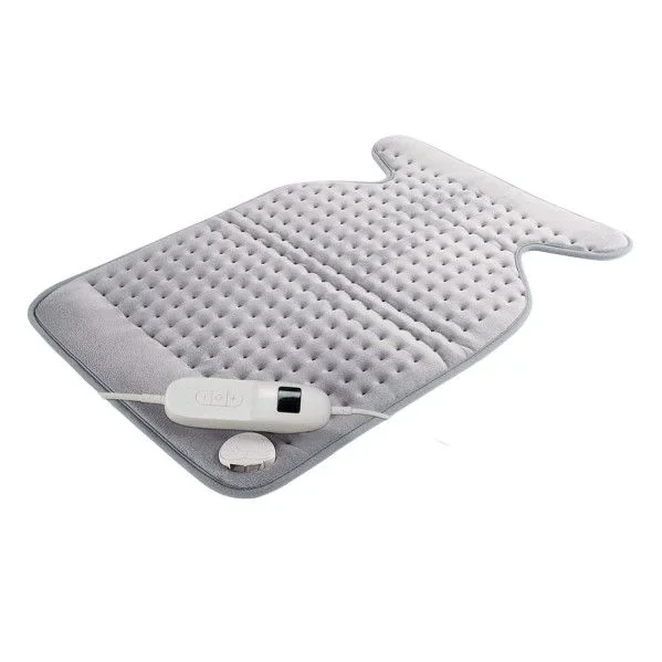 Almohadilla elect.vellon gris 100w 63x42cm 9niveles apagado automático desmontable y lavable